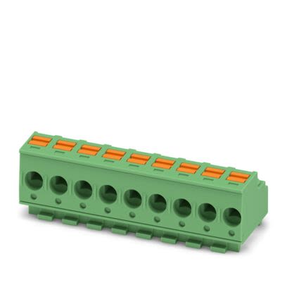 Phoenix Contact, 5mm Pitch, PTS, 9 Way, , Pluggable Terminal Block, Plug, PCB Mount, Push In Spring Termination, 1848600 [1848600]; 556-286
