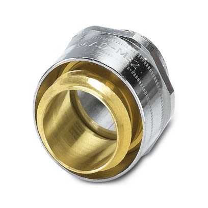 Phoenix Contact Brass Nickel Plated Brass Cable Gland, M32 Thread, 31mm max., IP40 [3241035]; 556-393