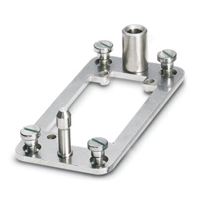 Phoenix Contact Docking Frame Thread Size B10, For Use With Contact Inserts [1586125]; 556-509