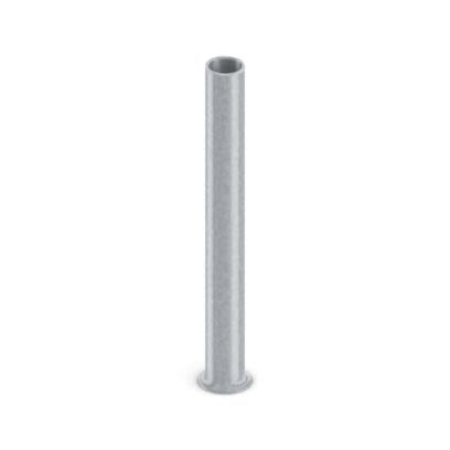 Phoenix Contact, 5-20, A 2 Insulated Bootlace Ferrule, 20mm Pin Length, 2.2mm Pin Diameter, Silver [2100059]; 556-529