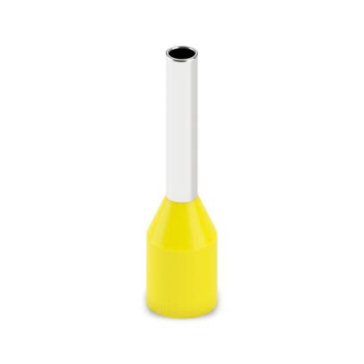 Phoenix Contact, AI-GB Insulated Ferrule, 8mm Pin Length, 1.5mm Pin Diameter, Yellow [2100085]; 556-535