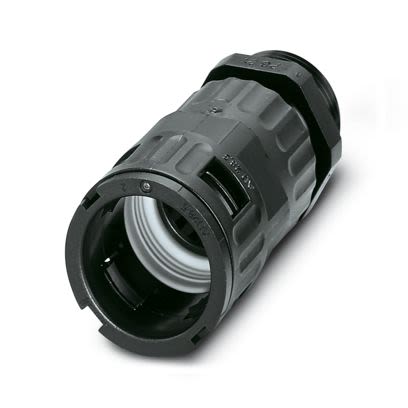 Phoenix Contact Black PA 6 Cable Gland, PG21 Thread, 23mm max., IP66, IP68 [3240948]; 556-552