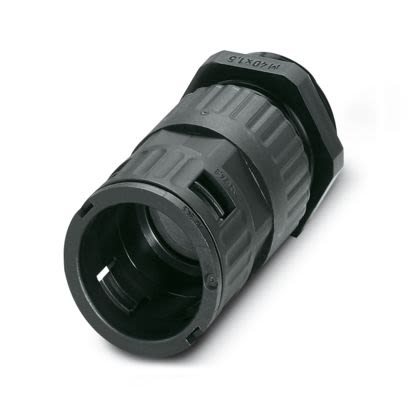 Phoenix Contact Black PA 6 Cable Gland, M40 Thread, 29mm max., IP66, IP68 [3240957]; 556-554