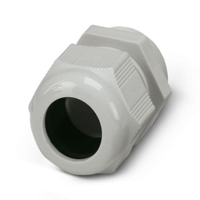 Phoenix Contact G-INS Series Light Grey Polyamide Cable Gland, PG36 Thread, 22mm min., 32mm max., IP66, IP68 [1424492]; 556-671