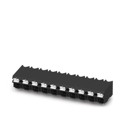 Phoenix Contact SPT Series PCB Terminal Block, 7-Contact, 5.08mm Pitch, Surface Mount, 1-Row, Push In Spring Termination [1824909]; 556-680