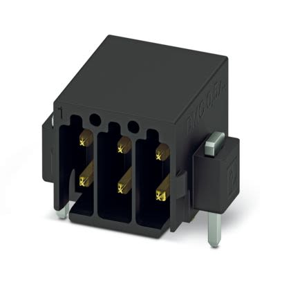 Phoenix Contact DMC Series Straight Surface PCB Header, 6 Contact(s), 2.54 mm Pitch, 2 Row(s), Shrouded [1845030]; 556-692