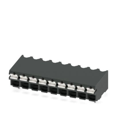 Phoenix Contact SPT Series PCB Terminal Block, 9-Contact, 3.81mm Pitch, Surface Mount, 1-Row, Push In Spring Termination [1824705]; 556-719