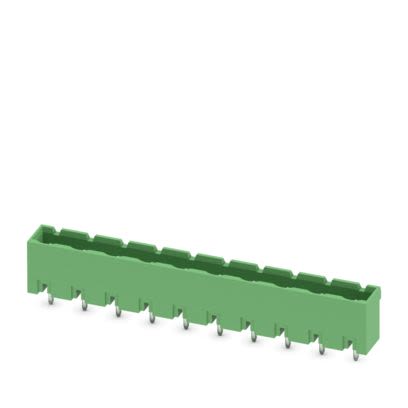 Phoenix Contact GMSTBVA Series Vertical Wave Soldering Mount PCB Terminal Block, 12 Contact(s), 12 mm Pitch, 12 Row(s), [1766741]; 556-726