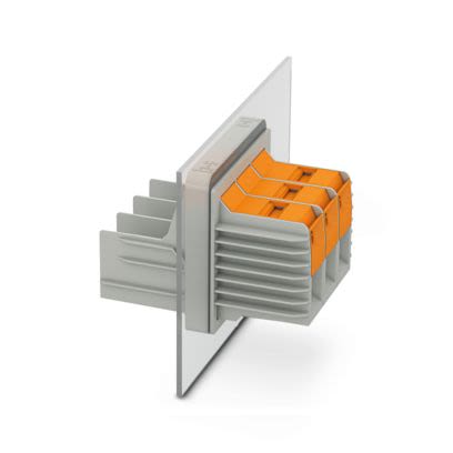 Phoenix Contact TW Series PCB Terminal Block, 6-Contact, 26mm Pitch, Panel Mount, 1-Row, Feed Through Termination [1708754]; 556-739