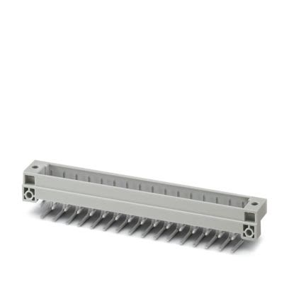 Phoenix Contact FMC Series Wave Soldering Mount PCB Header, 64 Contact(s), 6.35 mm Pitch, 2 Row(s), Shrouded [1714763]; 556-747