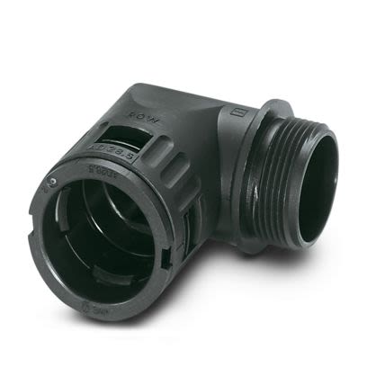 Phoenix Contact Black PA 6 Cable Gland, PG21 Thread, 23mm max., IP66, IP68 [3240920]; 556-778