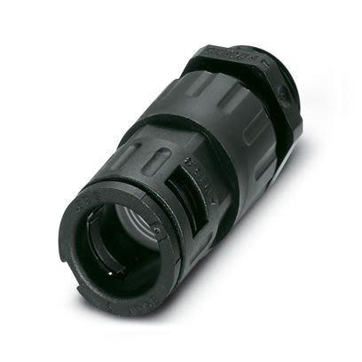 Phoenix Contact Black PA 6 Cable Gland, M20 Thread, 12mm max., IP68, IP69K [3240940]; 556-784