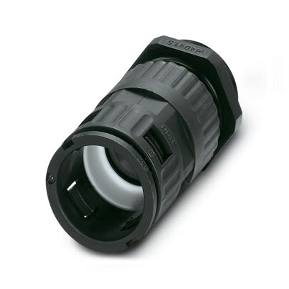 Phoenix Contact Black PA 6 Cable Gland, M40 Thread, 29mm max., IP68, IP69K [3240943]; 556-785