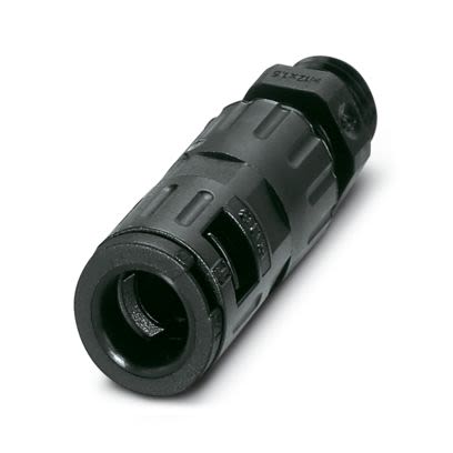 Phoenix Contact Black PA 6 Cable Gland, M12 Thread, 6.5mm max., IP66, IP68 [3240952]; 556-787