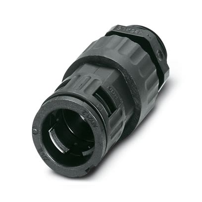 Phoenix Contact Black PA 6 Cable Gland, M25 Thread, 16.5mm max., IP66, IP68 [3240955]; 556-788