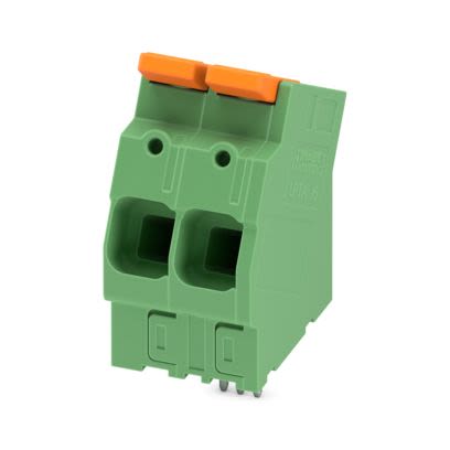 Phoenix Contact LPTA 16/ Series PCB Terminal Block, 2-Contact, 10mm Pitch, Wave Soldering, 1-Row, Press-In Termination [1333817]; 556-793