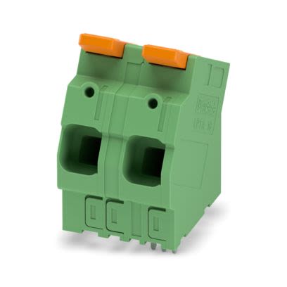 Phoenix Contact LPTA 16/ Series PCB Terminal Block, 2-Contact, 15mm Pitch, Wave Soldering, 1-Row, Press-In Termination [1333870]; 556-794