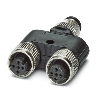Phoenix Contact Distribution Unit, M12, 4 port [1527618]; 556-835