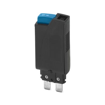 Phoenix Contact Thermal Circuit Breaker - TCP  Single Pole 250V ac Voltage Rating On Base Element, 12A Current Rating [1538627]; 556-839