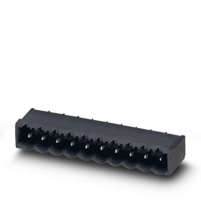 Phoenix Contact CCA Series Straight Wave Soldering Mount PCB Header, 3 Contact(s), 5 mm Pitch, 1 Row(s), Shrouded [1836586]; 556-927