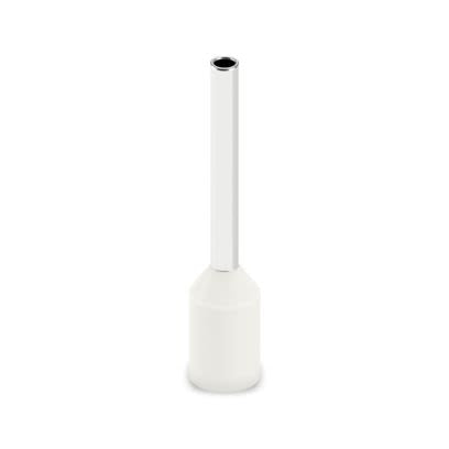 Phoenix Contact, AI-GB Insulated Ferrule, 10mm Pin Length, 1.1mm Pin Diameter, White [2100132]; 557-134