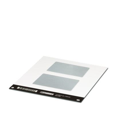 Phoenix Contact LS-EMLP-AL Adhesive Marking Foil, Silver, Pre-printed "Unlabeled", for Devices In The Control Cabinet, [0831586]; 557-208