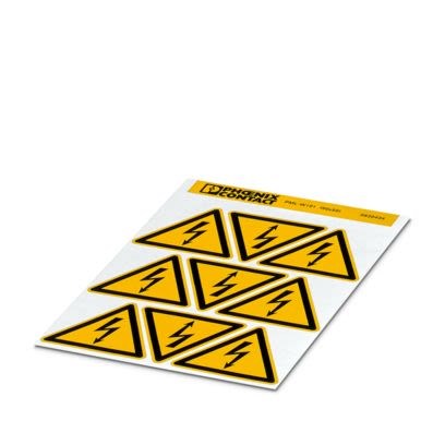 Phoenix Contact Adhesive Pre-Printed Label. Quantity: 5Sheets [0830434]; 557-237