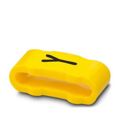 Phoenix Contact SD-WMTBS Slide On Cable Marker, Yellow, Pre-printed "Letters", 10 → 136mm Cable, for Conductor [0826611:Y]; 557-362