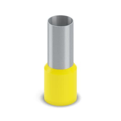 Phoenix Contact, AI 150-32 YE - Ferrule Insulated Bootlace Ferrule, 58mm Pin Length, 18.6mm Pin Diameter, Yellow [2100017]; 557-526