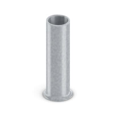 Phoenix Contact, A 4-10 Bootlace Ferrule, 10mm Pin Length, 2.8mm Pin Diameter, Silver [2100052]; 557-533