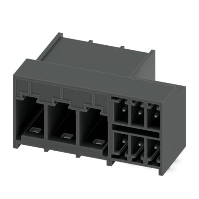 Phoenix Contact PCH Series Solder PCB Header, 9 Contact(s), 7.62 mm Pitch, 1 Row(s), Shrouded [1192667]; 557-550