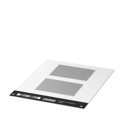 Phoenix Contact, LS-EMSP Aluminum Label Sheet for use with  for use with Terminal Blocks [1438087]; 557-588