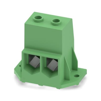Phoenix Contact MKDSP 95/..-F Series PCB Terminal Block, 20mm Pitch, Wave Soldering, 1-Row, Screw Termination [1841869]; 557-599