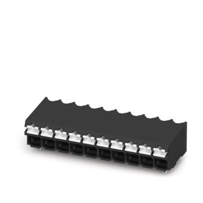 Phoenix Contact SPT Series PCB Terminal Block, 5-Contact, 3.5mm Pitch, Surface Mount, 1-Row, Push In Spring Termination [1824556]; 557-627