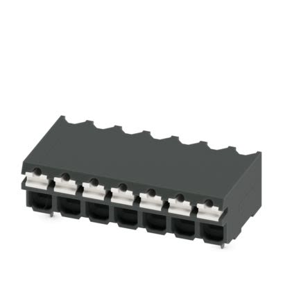 Phoenix Contact SPT Series PCB Terminal Block, 7-Contact, 3.81mm Pitch, Surface Mount, 1-Row, Push In Spring Termination [1824682]; 557-631