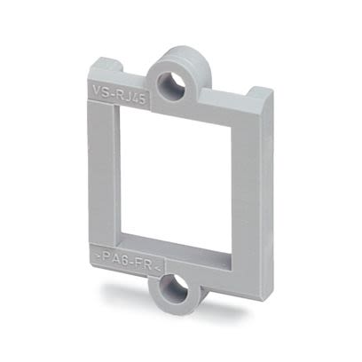 Phoenix Contact, VS-08 Panel Mount Frame for use with Socket Inserts [1688641]; 557-668