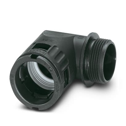 Phoenix Contact Black PA 6 Cable Gland, PG21 Thread, 23mm max., IP68, IP69K [3240906]; 557-686
