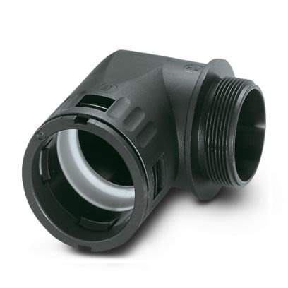 Phoenix Contact Black PA 6 Cable Gland, M40 Thread, 36mm max., IP68, IP69K [3240915]; 557-687