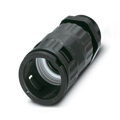 Phoenix Contact Black PA 6 Cable Gland, PG21 Thread, 23mm max., IP68, IP69K [3240934]; 557-690