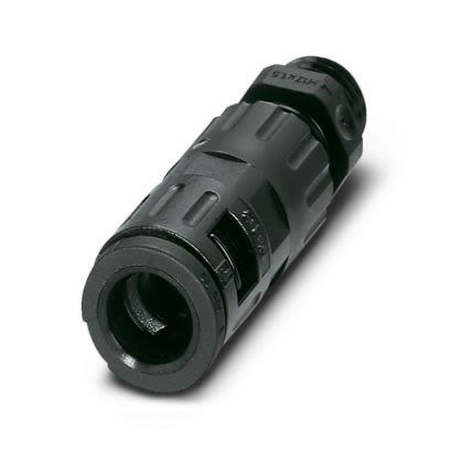 Phoenix Contact Black PA 6 Cable Gland, M12 Thread, 6.5mm max., IP68, IP69K [3240938]; 557-692