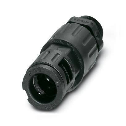 Phoenix Contact Black PA 6 Cable Gland, M16 Thread, 10mm max., IP66, IP68 [3240953]; 557-696