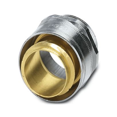 Phoenix Contact Brass Nickel Plated Brass Cable Gland, PG29 Thread, 31mm max., IP40 [3241028]; 557-709