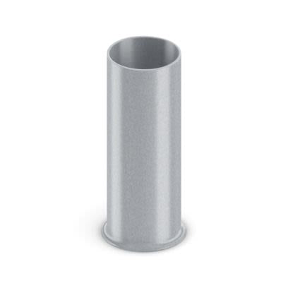 Phoenix Contact, A 70-32 Insulated Bootlace Ferrule, 32mm Pin Length, 12.5mm Pin Diameter, Silver [2100021]; 557-808