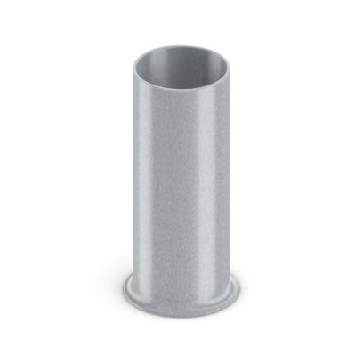 Phoenix Contact, A 50-25 Insulated Bootlace Ferrule, 25mm Pin Length, 10.3mm Pin Diameter, Silver [2100024]; 557-810