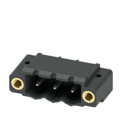 Phoenix Contact CC Series Straight Wave Soldering Mount PCB Header, 3 Contact(s), 5.08 mm Pitch, 1 Row(s) [1954812]; 557-877