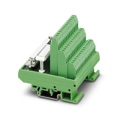 Phoenix Contact VARIOFACE Series 37-Contact Female Interface Module, D-sub Connector, DIN Rail Mount, 55.5A [2294364]; 557-888