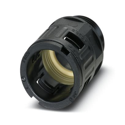 Phoenix Contact Black PA 6 Cable Gland, PG21 Thread, 23mm max., IP68, IP69K [3240878]; 557-909