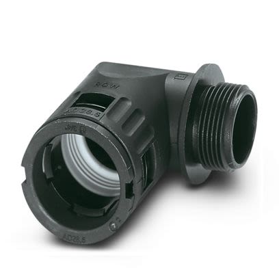 Phoenix Contact Black PA 6 Cable Gland, M25 Thread, 23mm max., IP68, IP69K [3240913]; 557-911
