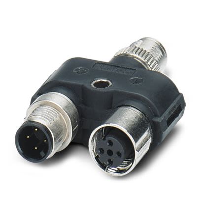 Phoenix Contact SAC Series Distribution Unit, M12, 3 port [1424748]; 557-971