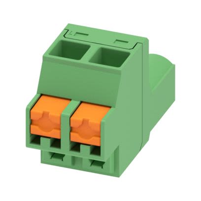 Phoenix Contact, 5.08mm Pitch, 5/..-ST, FKCOW 2, 2 Way, , Pluggable Terminal Block, Plug, PCB Mount, Push In Spring [1860549]; 558-129